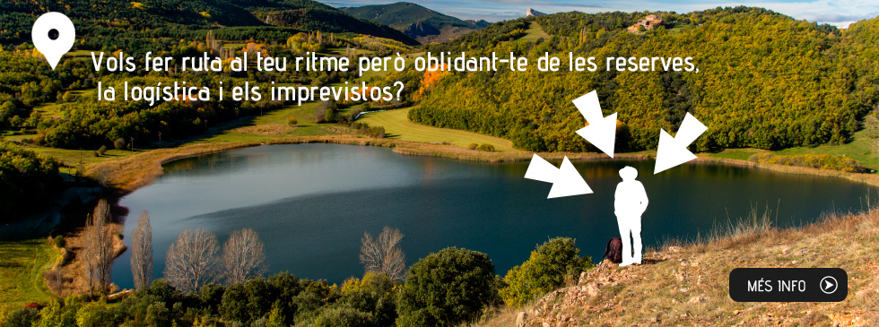 Vols fer ruta al teu ritme però oblidant-te de les reserves,  la logística i els imprevistos?