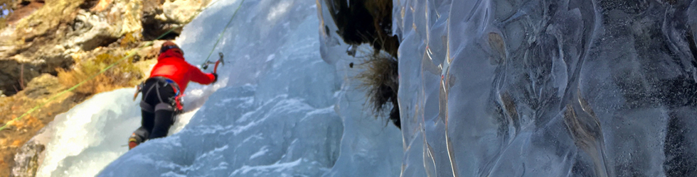 Curs d´escalada en gel