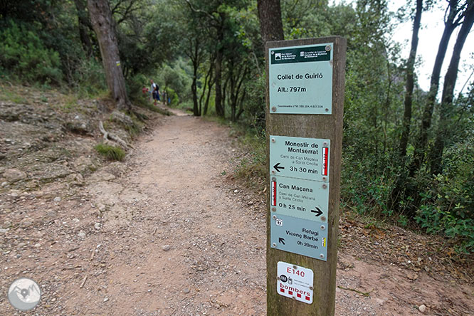 Volta a les Agulles de Montserrat des de Can Maçana 1 