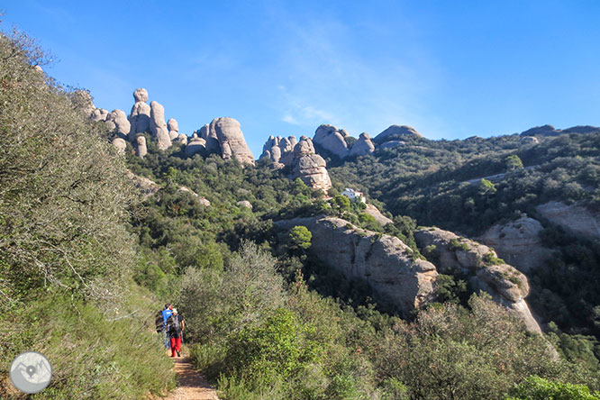 Volta a les Agulles de Montserrat des de Can Maçana 1 