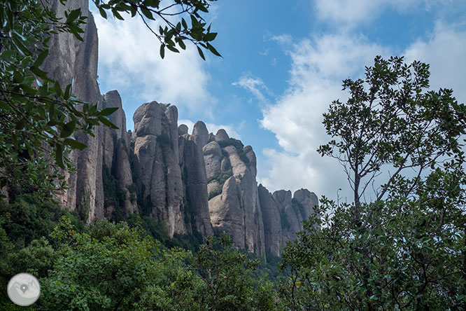 Volta a les Agulles de Montserrat des de Can Maçana 1 