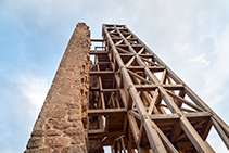Torre de l’antic castell de Merola.
