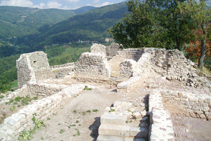 Ruïnes del castell de Rocabruna.