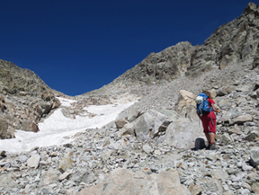 Besiberri Sud (3.024m) i Comaloforno (3.029m) pels estanys de Gémena