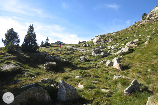 Besiberri Sud (3.024m) i Comaloforno (3.029m) pels estanys de Gémena 1 