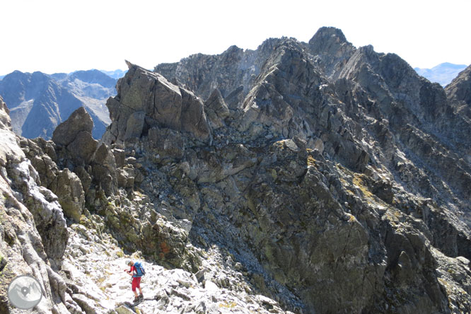 Besiberri Sud (3.024m) i Comaloforno (3.029m) pels estanys de Gémena 1 