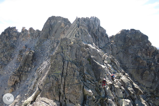 Besiberri Sud (3.024m) i Comaloforno (3.029m) pels estanys de Gémena 1 