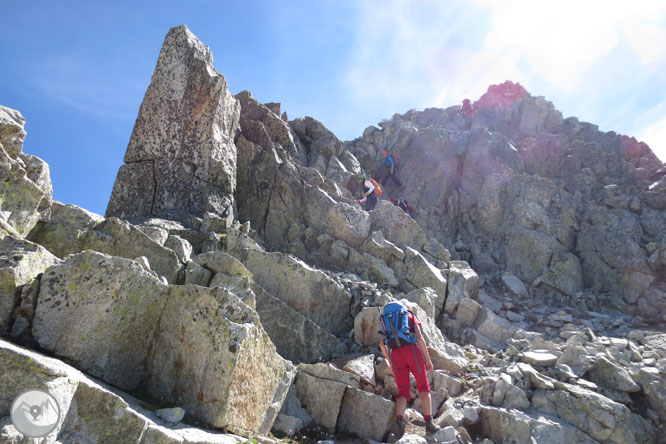 Besiberri Sud (3.024m) i Comaloforno (3.029m) pels estanys de Gémena 1 