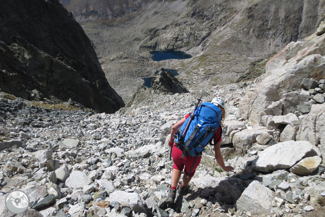 Besiberri Sud (3.024m) i Comaloforno (3.029m) pels estanys de Gémena 1 