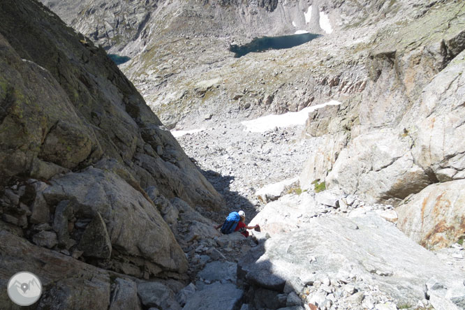 Besiberri Sud (3.024m) i Comaloforno (3.029m) pels estanys de Gémena 1 