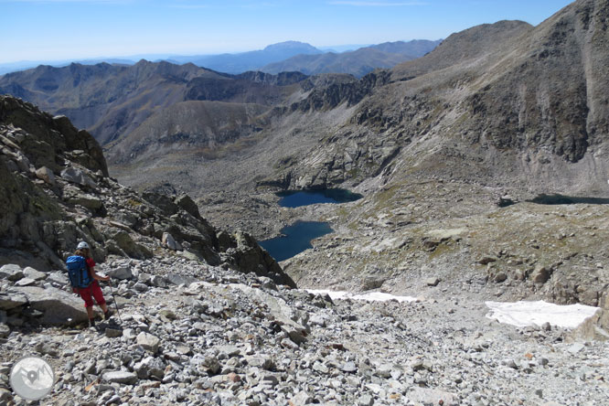 Besiberri Sud (3.024m) i Comaloforno (3.029m) pels estanys de Gémena 1 