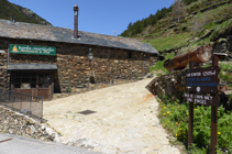 Camí a la vall d´Incles.