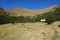 Arribant al torrent Ribal i zona de les Fonts.