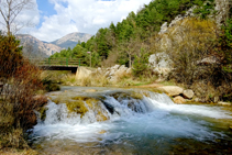 El riu Cardener a la vall de Lord.