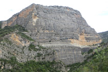 Vista panoràmica de Roca Regina, des de la part més alta del recorregut.