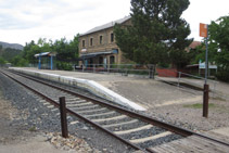 Estació de tren de Cellers (línia Lleida - La Pobla de Segur).