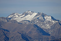 Vistes al massís de l´Aneto-Maladeta.