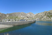 Presa de l´estany Gento.