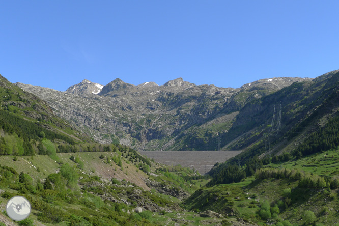 Estany Gento pel camí de la canal de Pigolo 1 