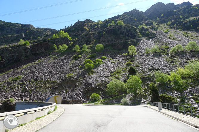 Estany Gento pel camí de la canal de Pigolo 1 