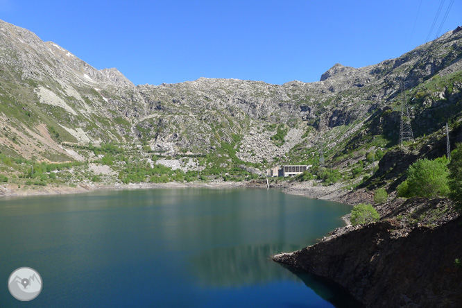 Estany Gento pel camí de la canal de Pigolo 1 