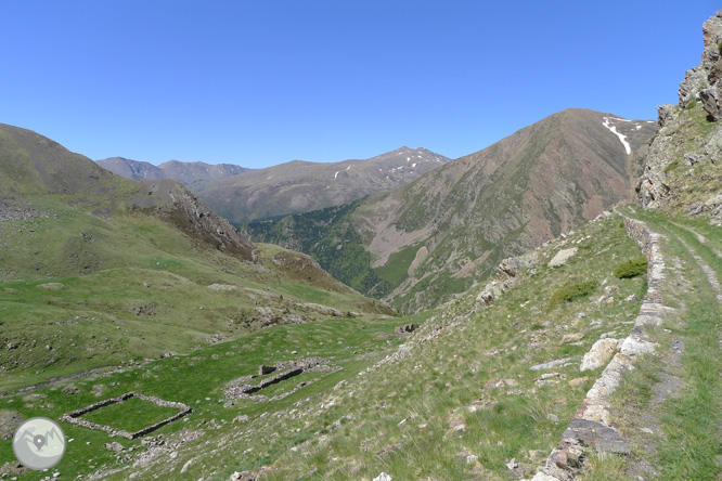 Estany Gento pel camí de la canal de Pigolo 1 