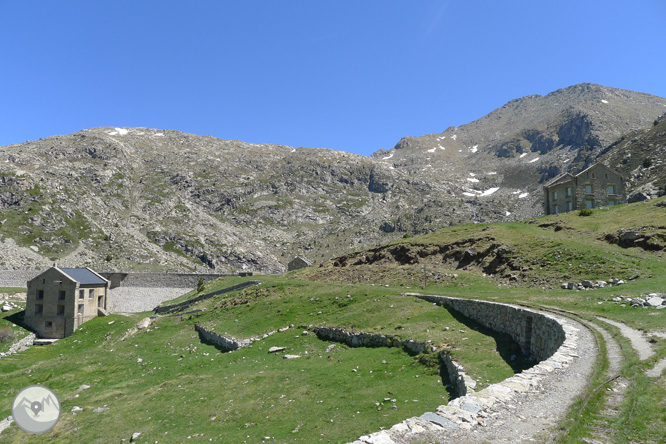 Estany Gento pel camí de la canal de Pigolo 1 