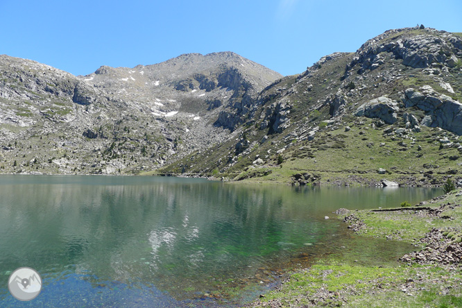 Estany Gento pel camí de la canal de Pigolo 1 