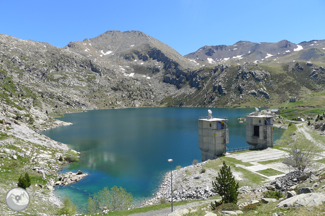 Estany Gento pel camí de la canal de Pigolo 1 