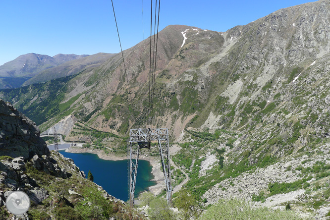 Estany Gento pel camí de la canal de Pigolo 1 