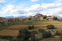 Poble d´Hortoneda, situat a uns 1.000m d´altitud, a la zona coneguda com a Conca de Dalt.