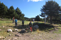 Comencem a pujar cap al cim del Cap de Boumort.