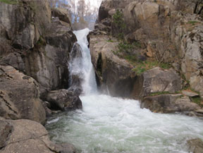 Cascada del Molí del Salt des de Viliella