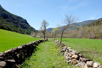 Camí pel pla de Sant Joan.