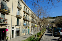 Plaça de Sant Pere de Galligants.