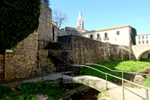 Pont sobre el riu Galligants.