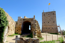 Restes de l´església de Sant Miquel.