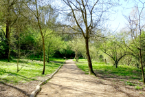 Camí al barri vell de Girona.