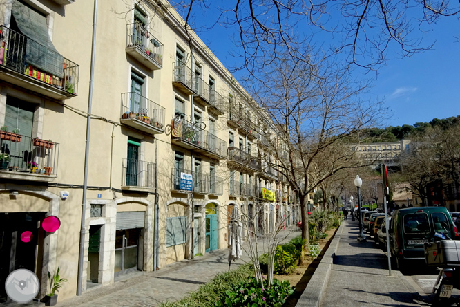 El castell de Sant Miquel des de Girona 1 