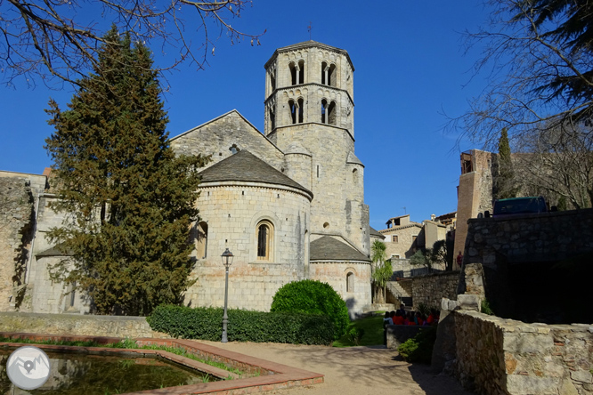 El castell de Sant Miquel des de Girona 1 