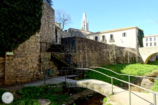 El castell de Sant Miquel des de Girona 1 