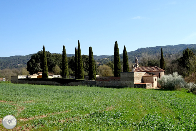 El castell de Sant Miquel des de Girona 1 