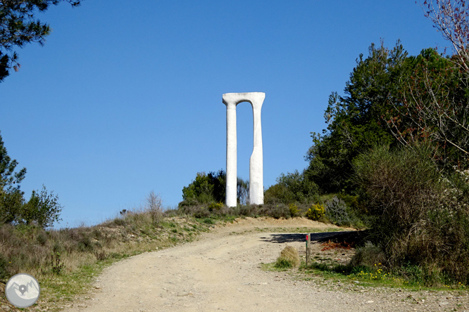 El castell de Sant Miquel des de Girona 1 