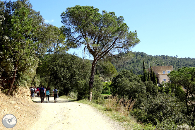 El castell de Sant Miquel des de Girona 1 