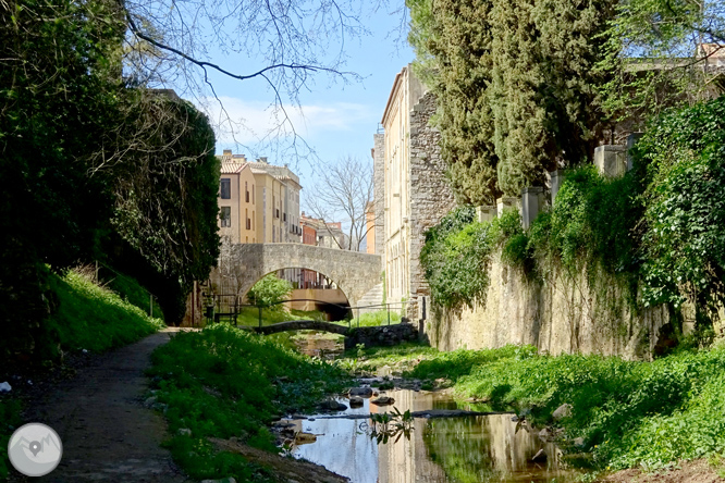 El castell de Sant Miquel des de Girona 1 