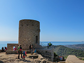 El castell de Burriac i el Camí de les Fonts des d’Argentona