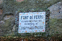 Font del Ferro.