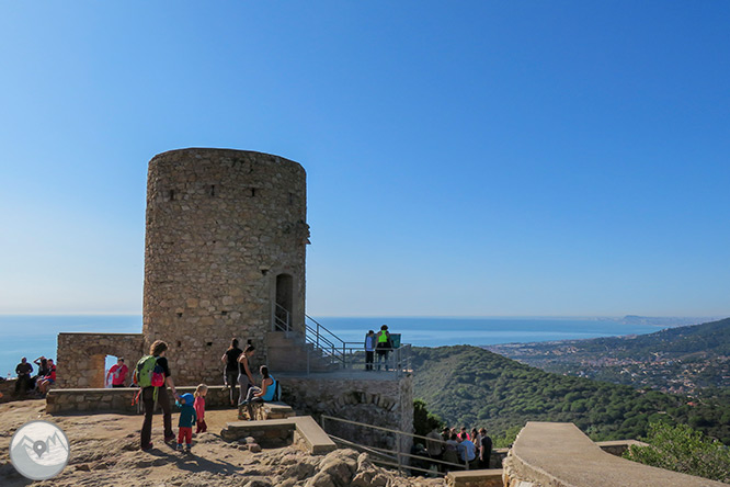 El castell de Burriac i el Camí de les Fonts des d’Argentona 1 