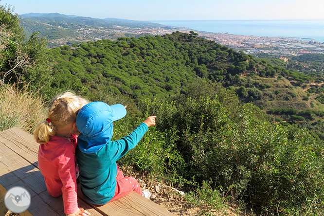 El castell de Burriac i el Camí de les Fonts des d’Argentona 1 