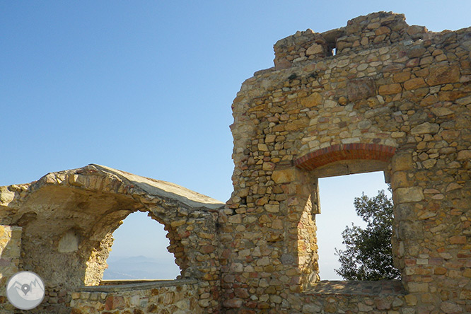El castell de Burriac i el Camí de les Fonts des d’Argentona 1 